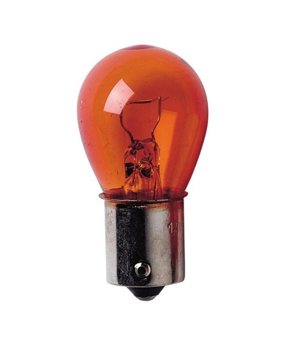 12V Lampada 1 filamento – PY21W – 21W – BAU15s – 10 pz – Scatola – Arancio