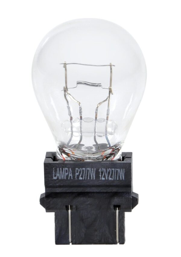 12V Lampada 2 filamenti – P27/7W – 27/7W – W2,5x16q – 2 pz – D/Blister