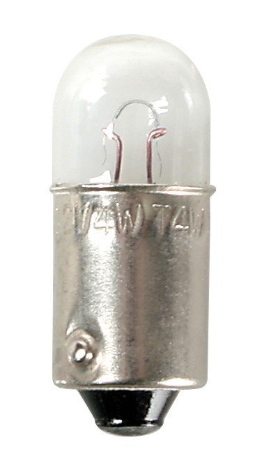 12V Lampada micro – T4W – 4W – BA9s – 2 pz – D/Blister
