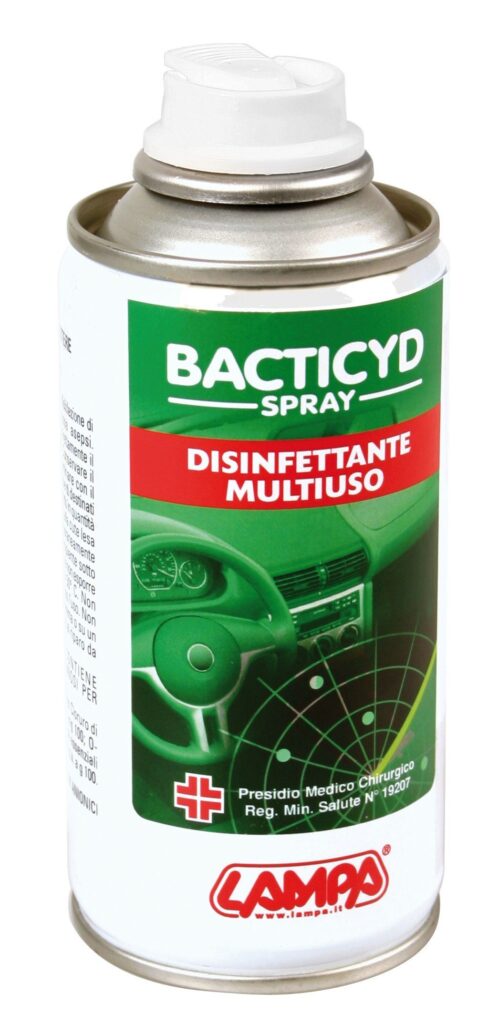Bacticyd spray, disinfettante multiuso