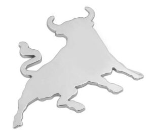 Emblema tridimensionale cromato 3D – Bull – Pilot