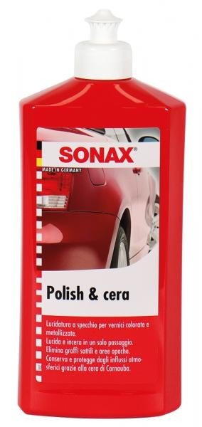 Polish e cera per auto SONAX - con cera Carnauba
