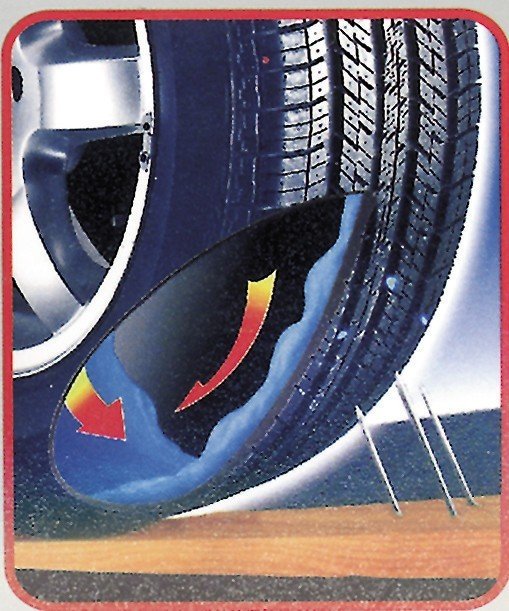 73pcs Polliera di pneumatici, kit di riparazione di pneumatici blu