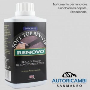 RENOVO SOFT TOP REVIVER 1 lt – Rinnova e ricolora capote – COLORE DARK BLU
