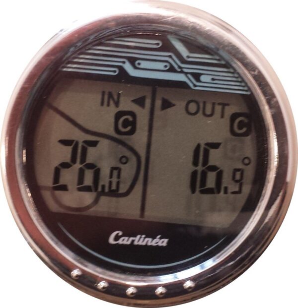 Termometro INTERNO/ESTERNO Hi-Tech by Carlinéa, da -50°C a +50°C