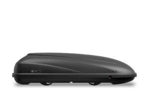 Box da tetto auto Modula Travel 460 lt – 194×70,8×47,9 cm – baule grigio goffrato opaco