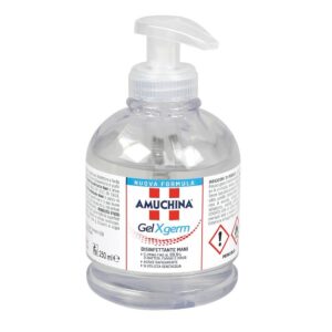Amuchina Gel X-Germ, disinfettante mani, flacone con erogatore – 250 ml