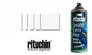 Bomboletta per ritocco auto “rituchin” FIAT217/B – Vernice spray per carrozzeria da 200 ml – BIANCO PASTELLO ALFA