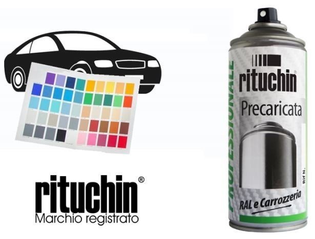 Bomboletta vernice spray per auto, 400 ml - FIAT 227/B Bianco Ghiaccio