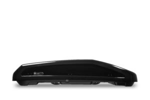 Box da tetto auto Modula EVO 470 – 185,5x90x43 cm – doppia apertura – NERO LUCIDO