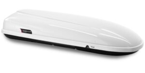 Box da tetto auto Modula Travel 460 lt – 194x71x50 cm – baule bianco lucido