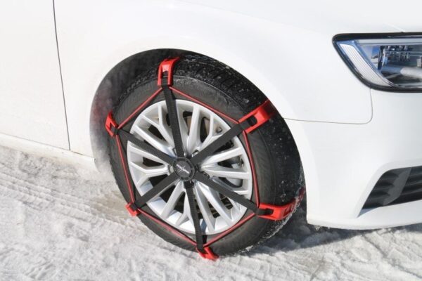 Coppia catene da neve Modula Socks Steel Grip 7 mm - misura 102 - omologate  Italia, anche per auto non catenabili*