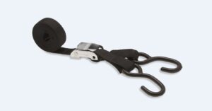Fabbri POLYESTER LOAD-SECURING STRAP WITH 2 “S” HOOKS / CINGHIA IN POLIESTERE CON 2 UNCINI A “S”