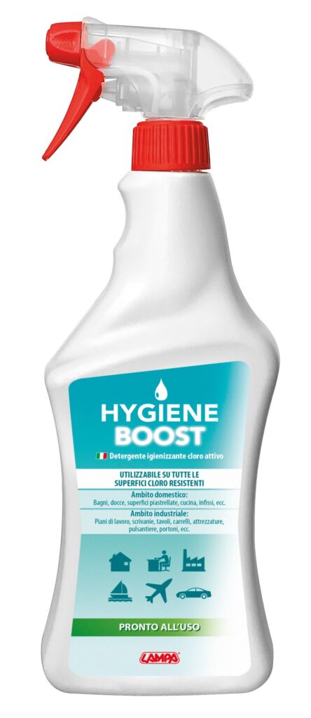 Hygiene-Boost, detergente igienizzante cloro attivo – 750 ml