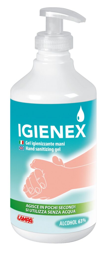 Igienex, gel igienizzante mani – 500 ml
