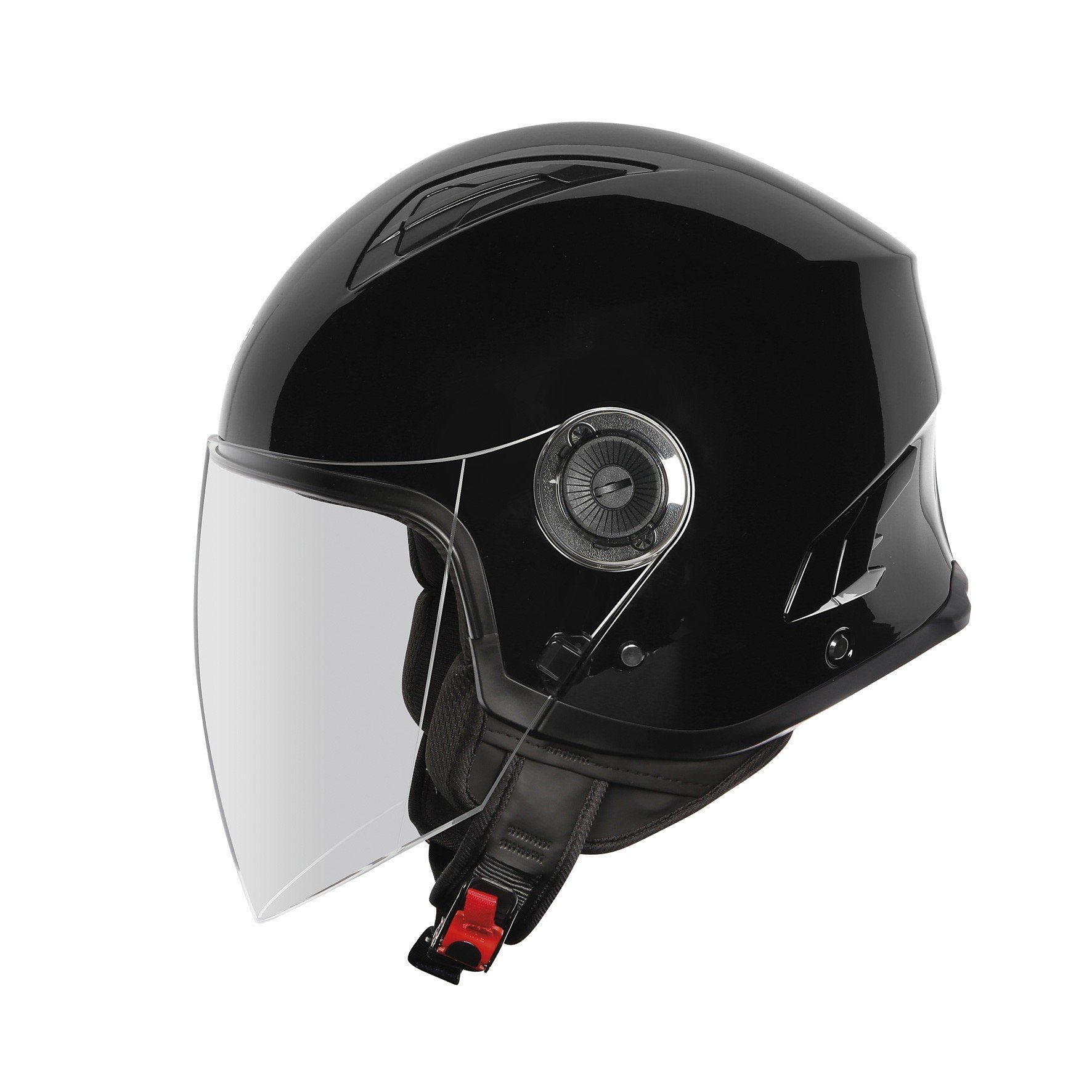 Milano, casco jet - Nero - M | Autoricambi SanMauro