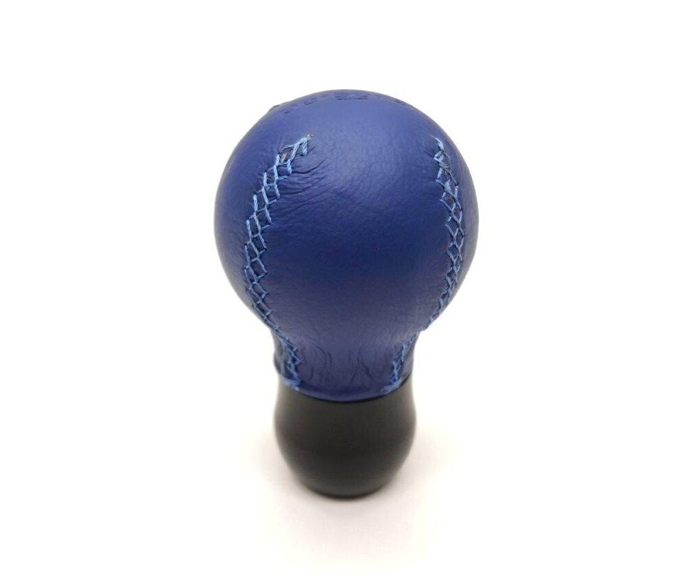 Pomello Cambio A Forma Di Spada Samurai 200/300 Mm Con Adattatori – Acciaio Colorato Per Auto, Stile Unico (Blu)