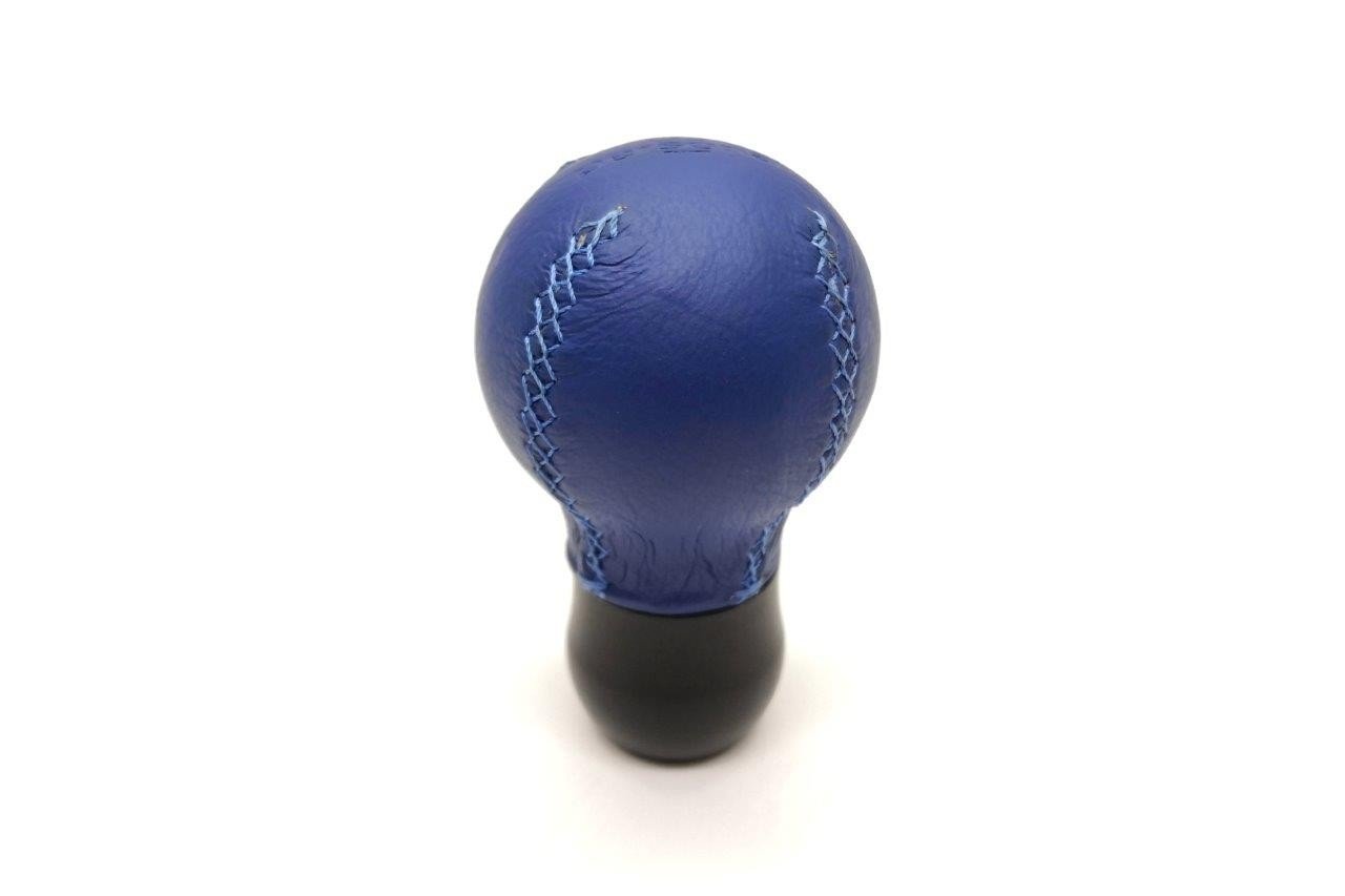 Pomello cambio Personal (BALL) - Pelle blu