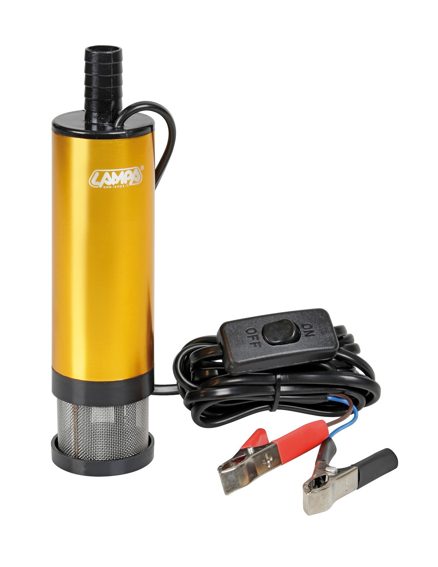 Pompa aspira liquidi elettrica ad immersione, 12V - 30 L/min