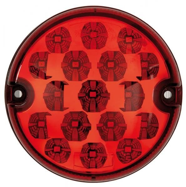 Fanale LED Rotondo Ring RCV4504, Diametro 95 Mm, 12-24V, Funzione Posizione E Frecce, Impermeabile IP67, Per Auto, Moto E Caravan