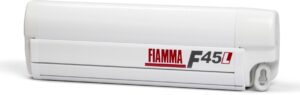 Veranda da Parete Fiamma F45L 450 Polar White Con Telo Royal Grey – 06530-01R