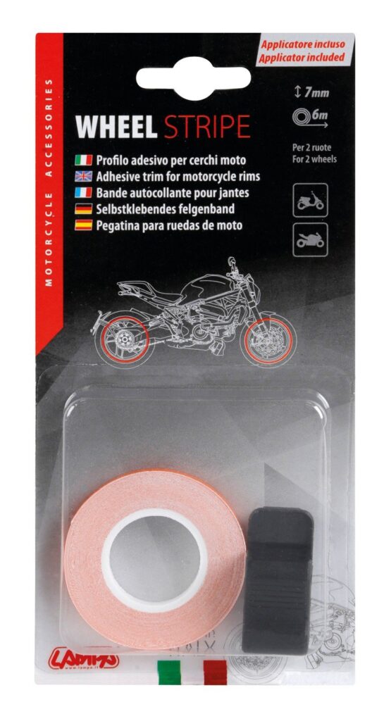 Wheel Stripe Racing, profilo adesivo per cerchi ruota – Arancione