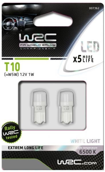WRC Coppia lampadine led T10 12V (W5W)