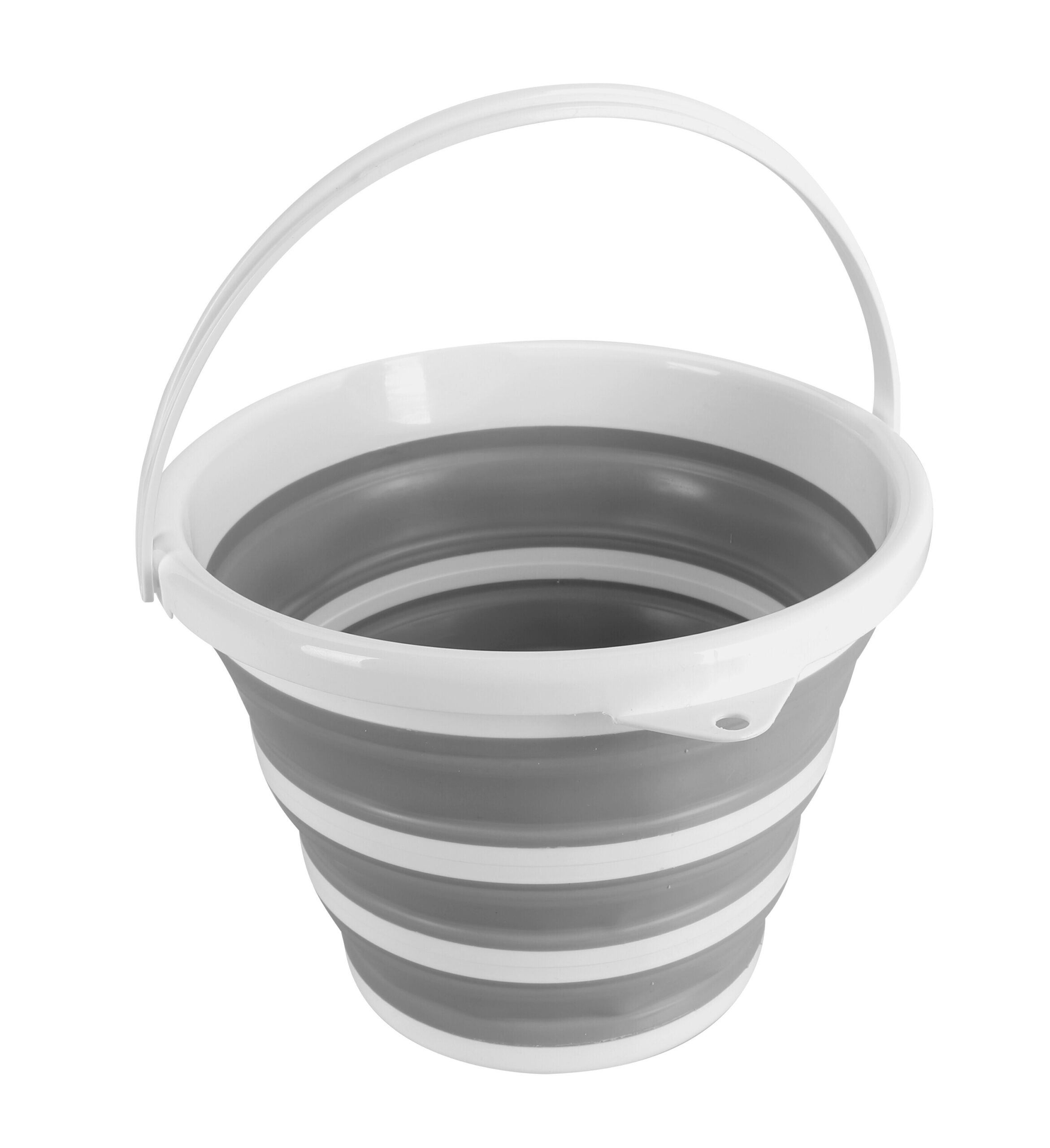 Secchio Pieghevole In Silicone 3L Con Manico - Lavabo Portatile Per Viaggio E Outdoor